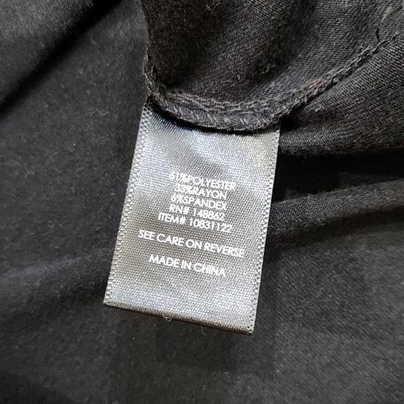 Torrid Black Cold Shoulder Pom Pom Fringe Skater Ruffle Overlay Flowy Dress 1X - Picture 9 of 9